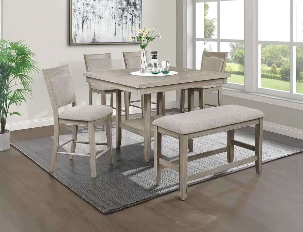Fulton - Counter Height Chair (Set of 2) - White Oak