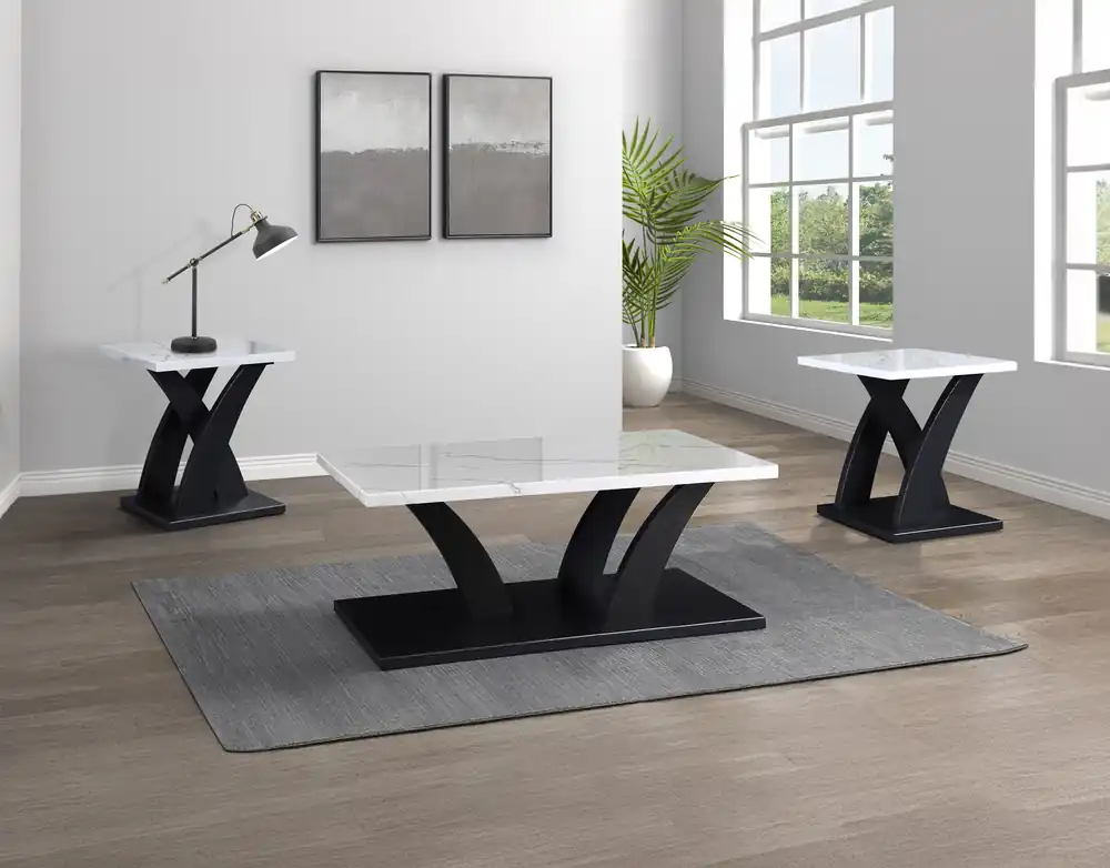Zion - 3 Piece Cocktail Set - Black & White