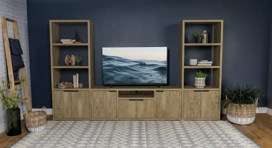 Tabby - 3 Piece TV Entertainment Center - Mango