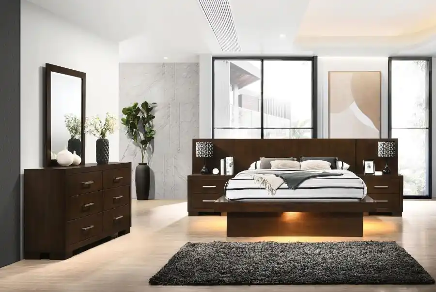 Jessica - Bedroom Set With LED