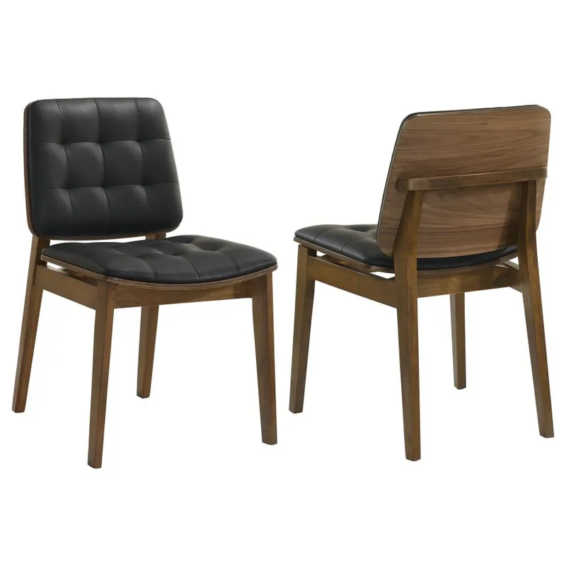 Redbridge - Upholstered Dining Side Chair (Set of 2) - Walnut