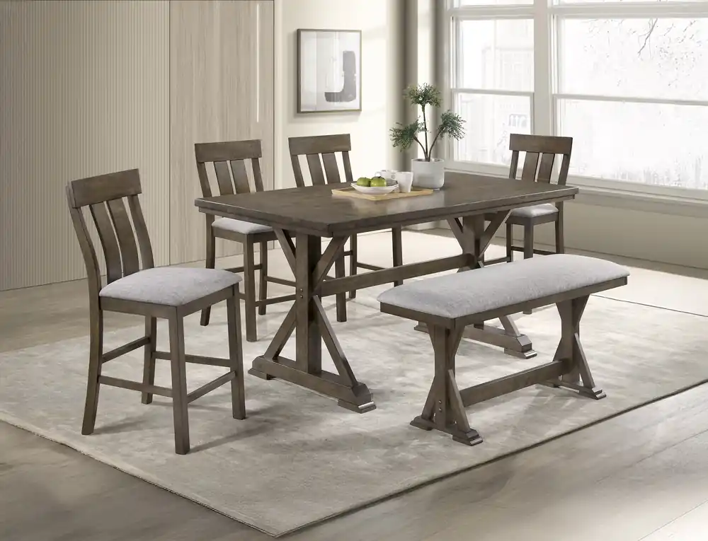Lloyd Counter Height Bench - Crown Mark-2