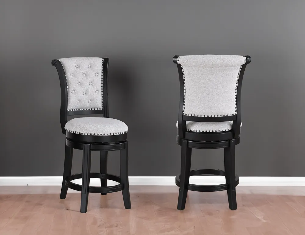 Granville Swivel Stool Dove - Crown Mark-2