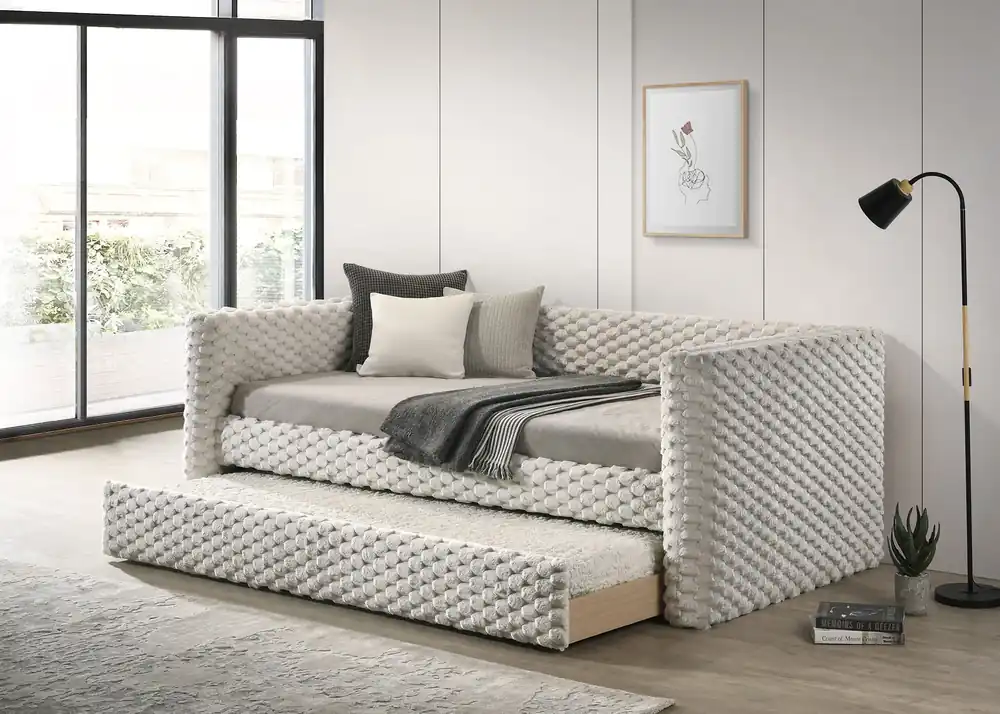 Brielle Daybed White Dove - Crown Mark-2