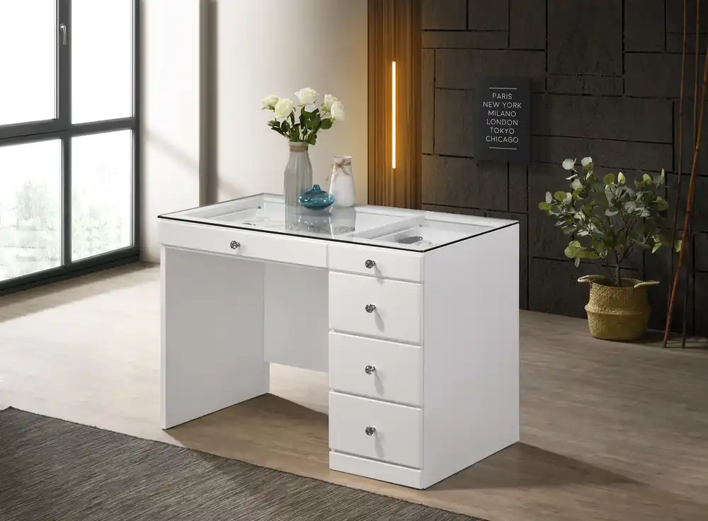 Morgan Vanity White - Crown Mark-2