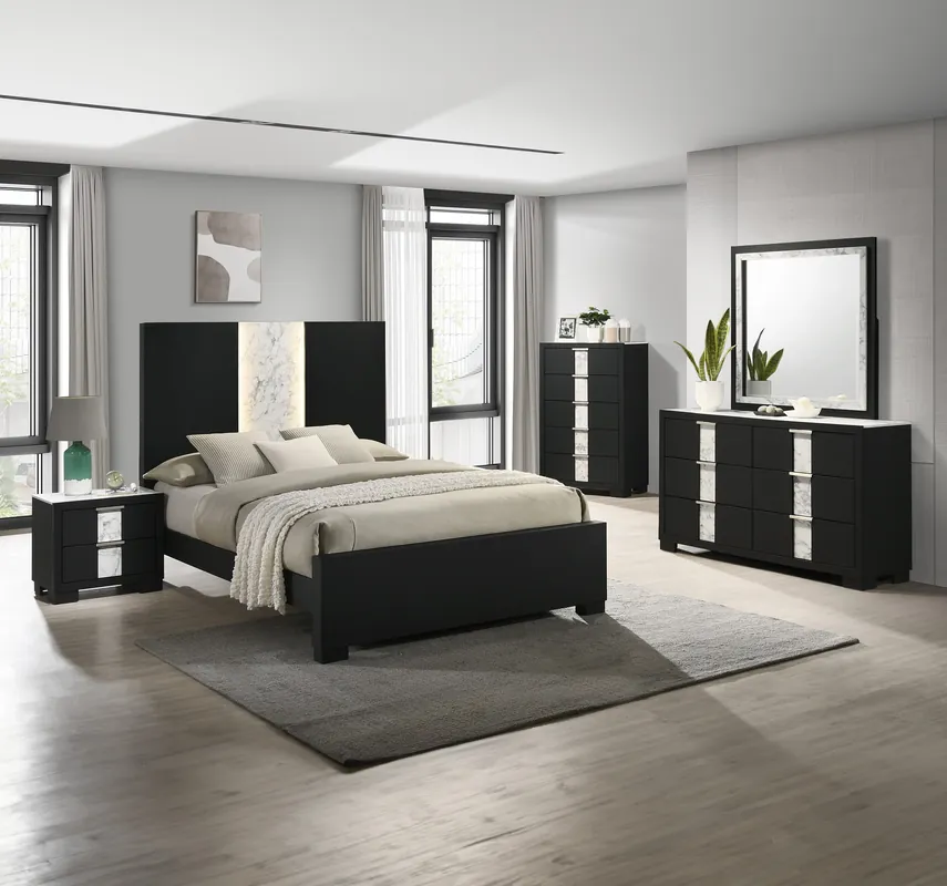Rangley Night Stand - Black