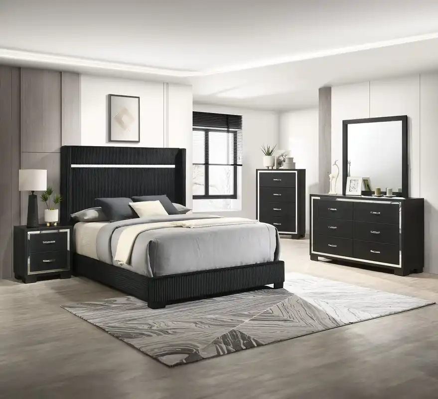 Gennro Night Stand - Crown Mark-2