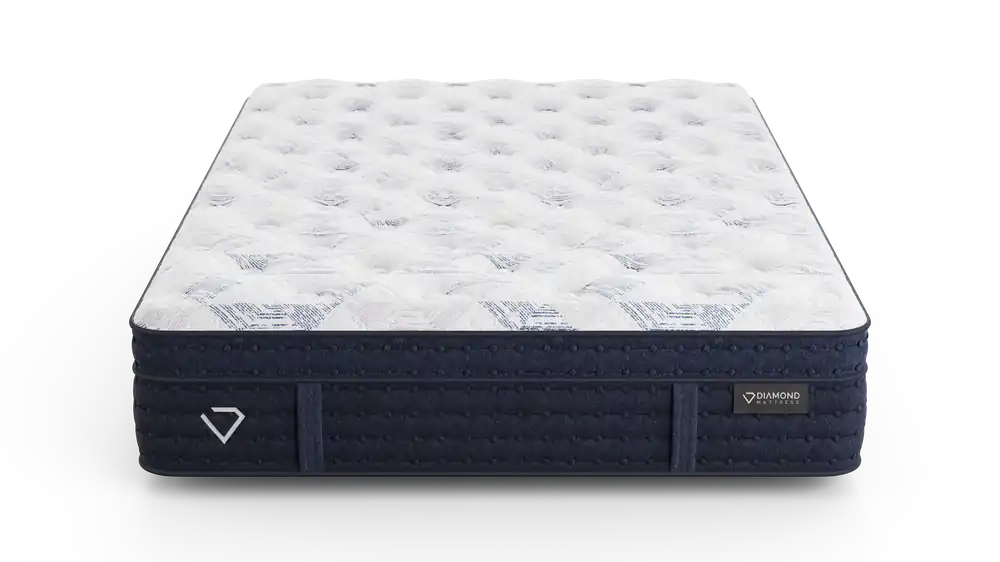 Daybreak 15" Euro Top Medium Hybrid Mattress - Diamond