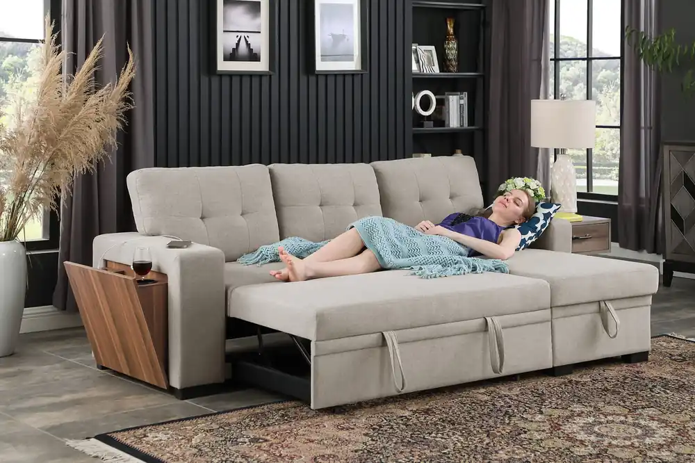 3 Piece Upholstered Sectional - Cynthia's Furniture