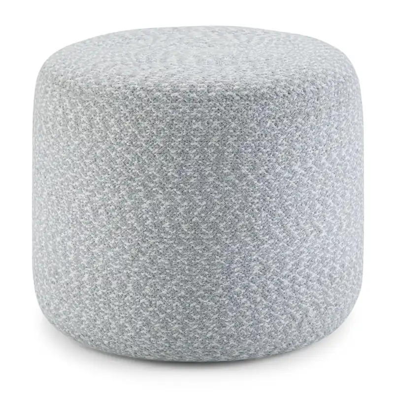 Bayley - Versatile Round Braided Pouf