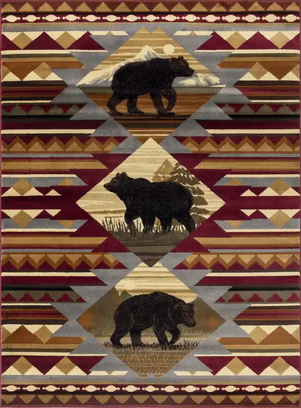 Nature's Nest - GC_CBL3001 Lodge Area Rug