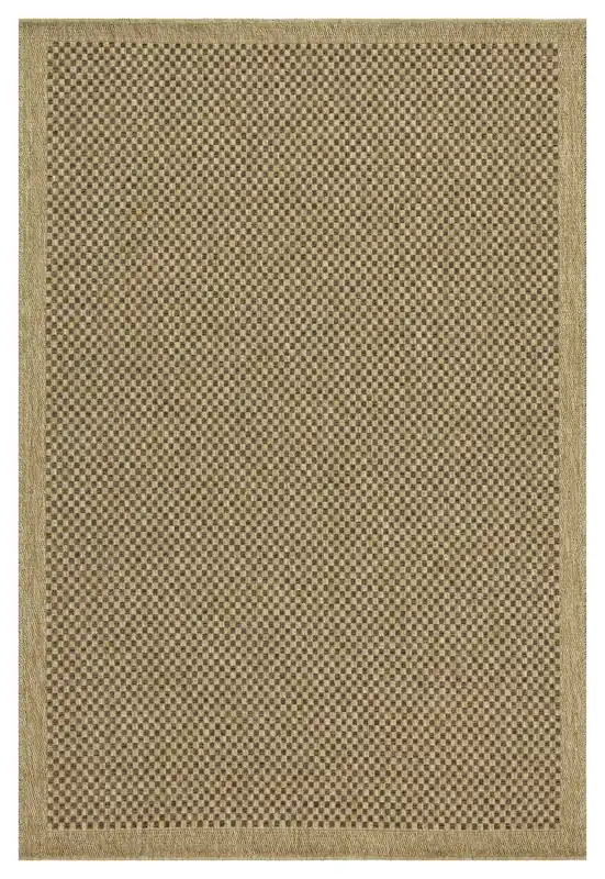 Earth - 7'10" X 10'3" Polypropylene Indoor, Outdoor Area Rug - Jute, Mocha