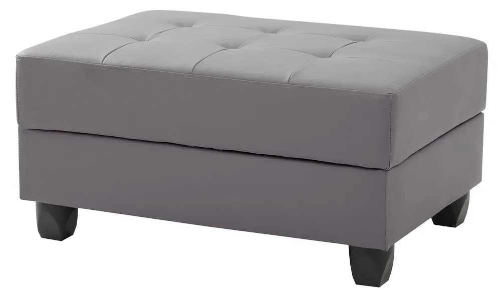 Stylish Storage Contemporary Ottoman - Glory Furniture