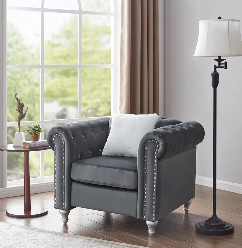 Stylish Contemporary Lounge Chair - Glory Furniture
