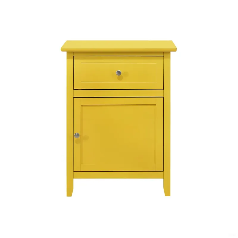 1 Drawer / 1 Door Nightstand - Glory Furniture