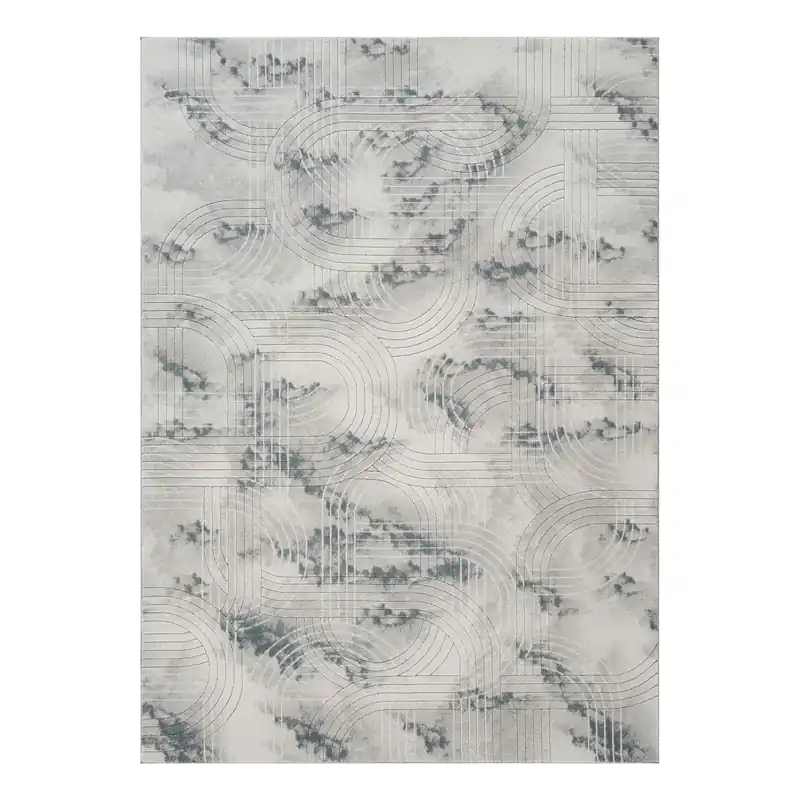 Geometrix - Area Rug With Geometric 3D Effect