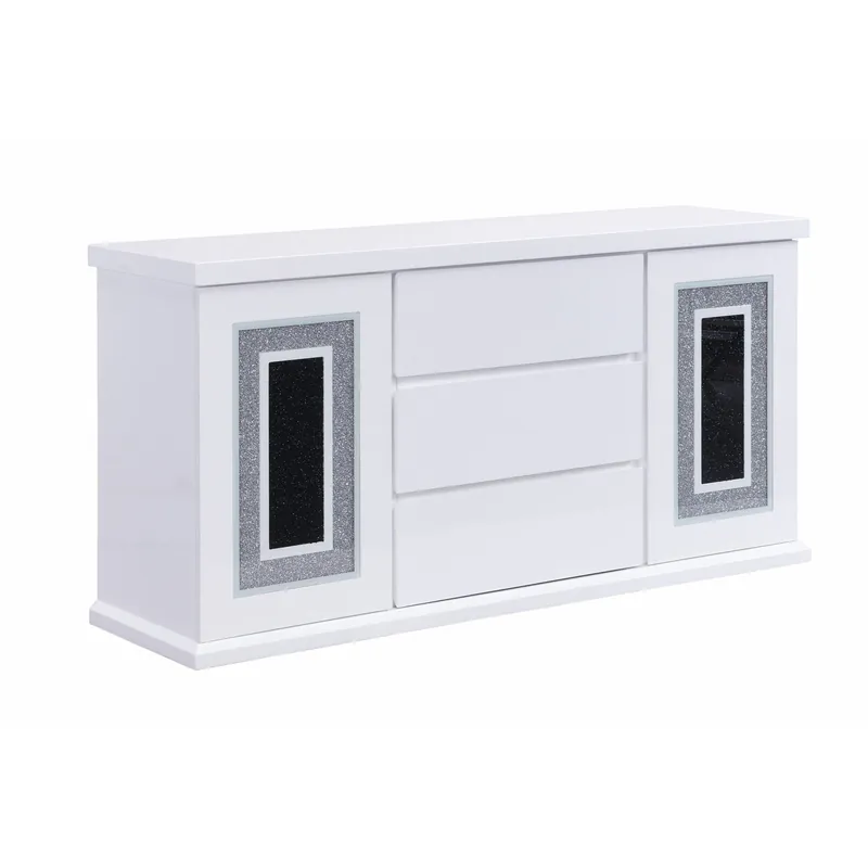 Ariya - Buffet With Clear Glass Inlay