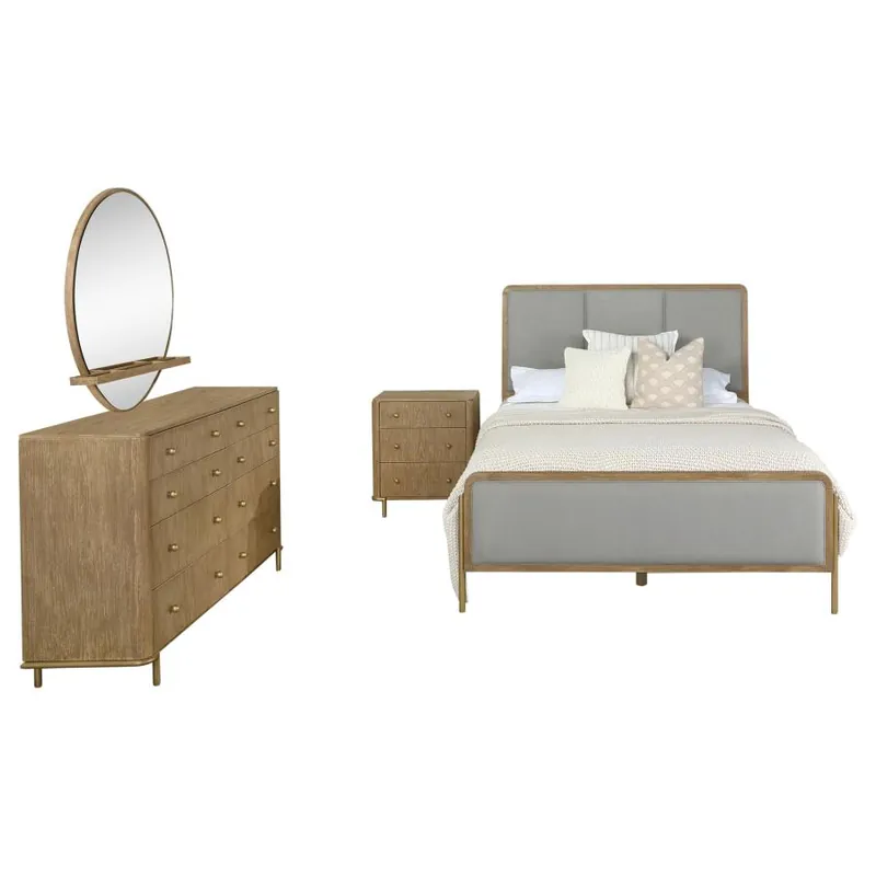 Arini Bedroom Set Sand Wash and Grey - Coaster Furniture
