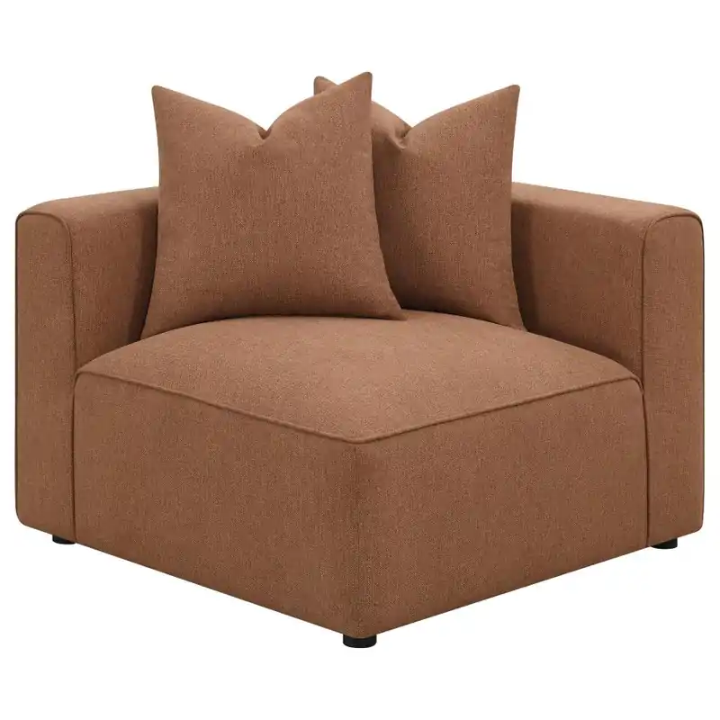 Jennifer Upholstered Armless / Corner Chair - Coaster Furniture