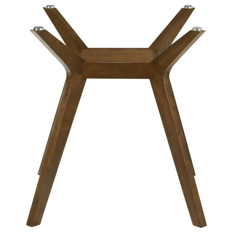 Paxton Square Wood Counter Height Dining Table Base Brown - Coaster Furniture