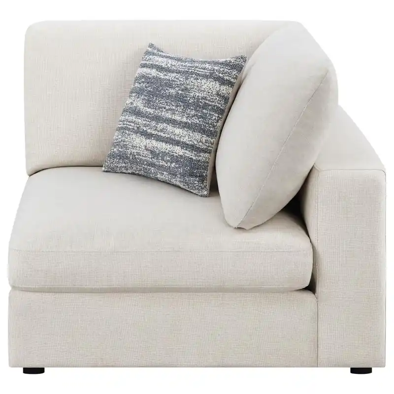 Serene Upholstered Armless / Corner Chair - Coaster Furniture
