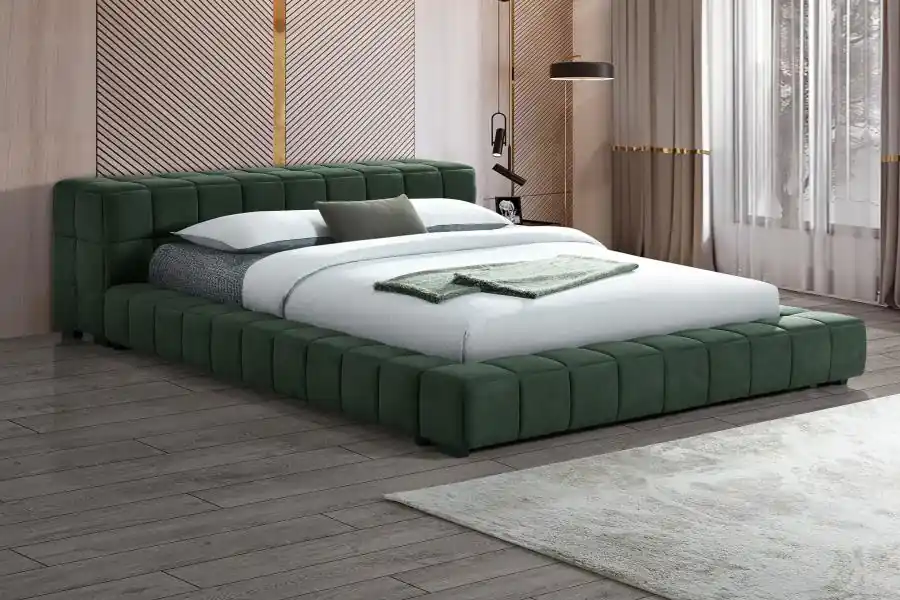 Trinity Upholstered Platform Bed - Coaster Furniture