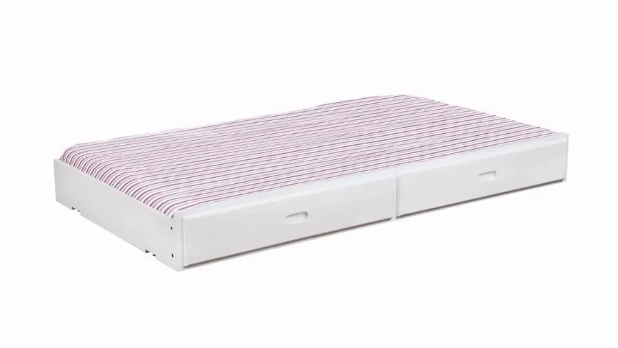 Chapman Wood Storage Trundle White - Coaster Furniture