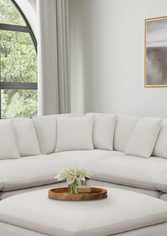 Hobson Upholstered Sectional Pieces Charcoal - Coaster Furniture