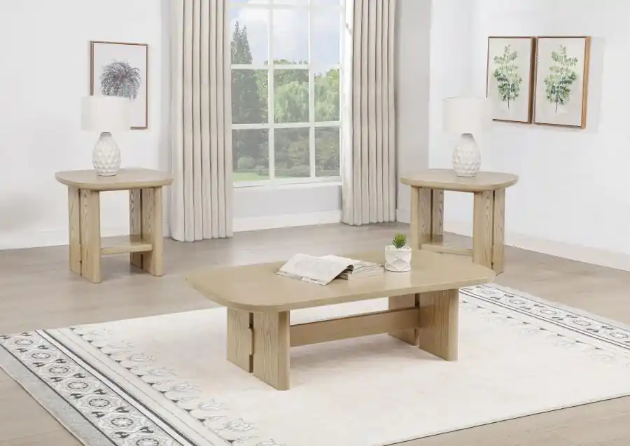 Kailani - Coastal Coffee Table Set
