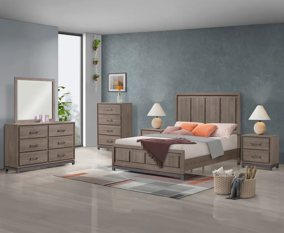 River - Nightstand - Light Brown