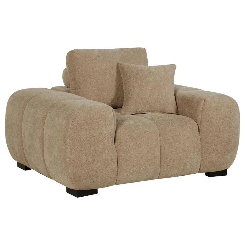 Octavia - Upholstered Track Arm Accent Chair