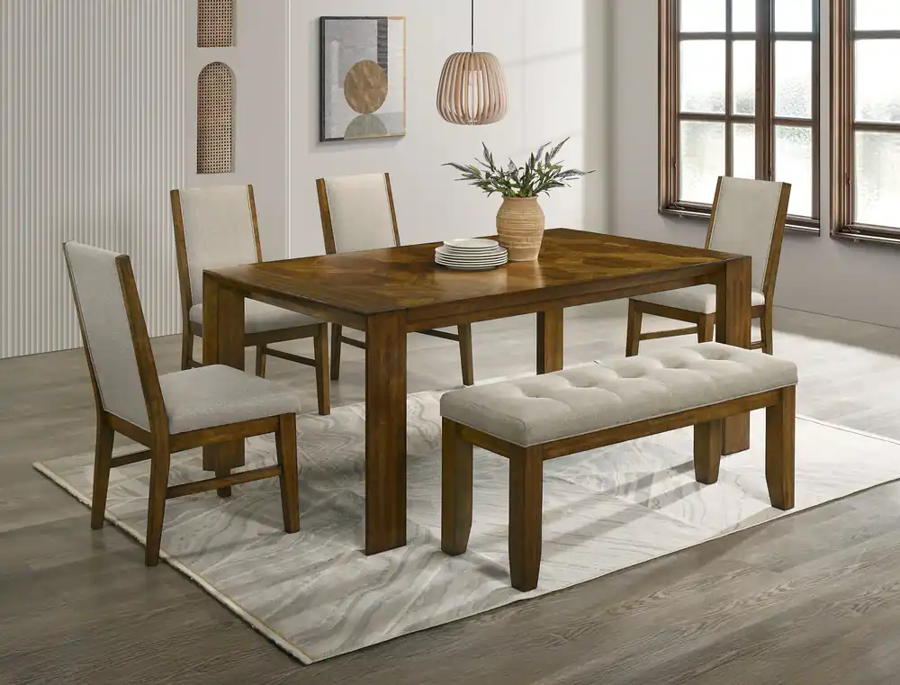 Hollister - Bench - Brown / Gray