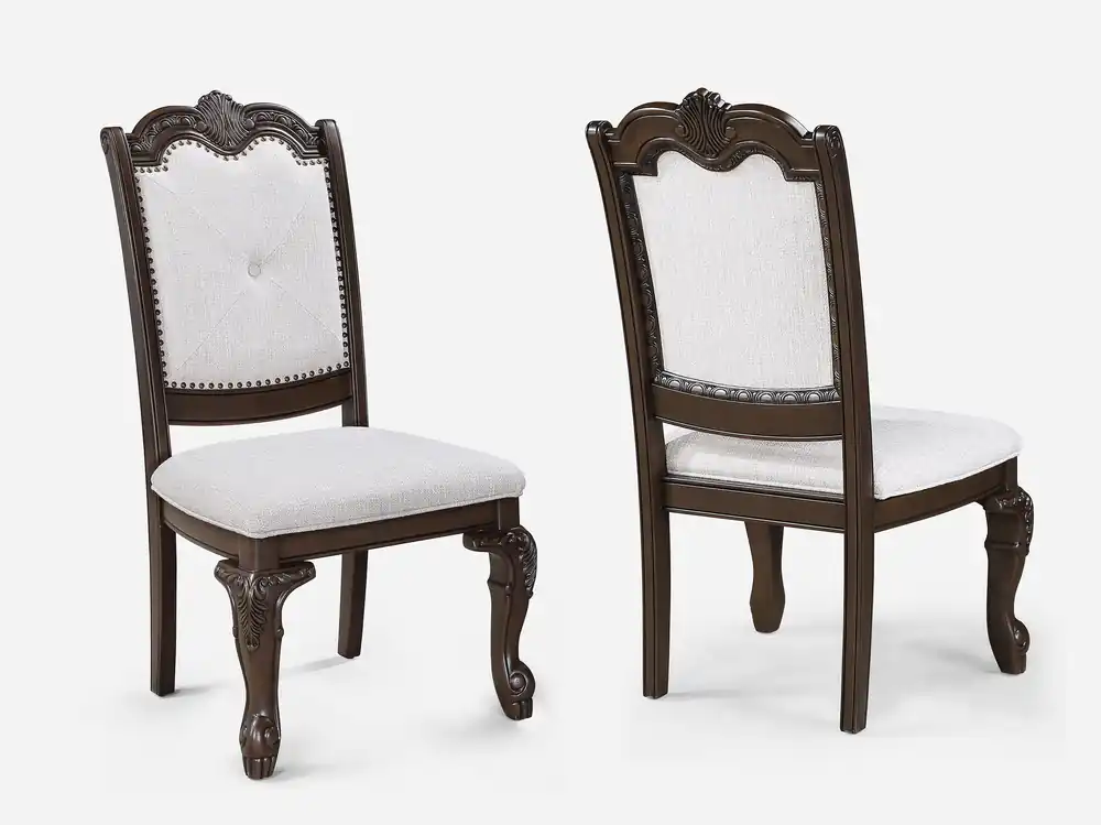 Kiera - Side Chair (Set of 2) - Cherry Brown