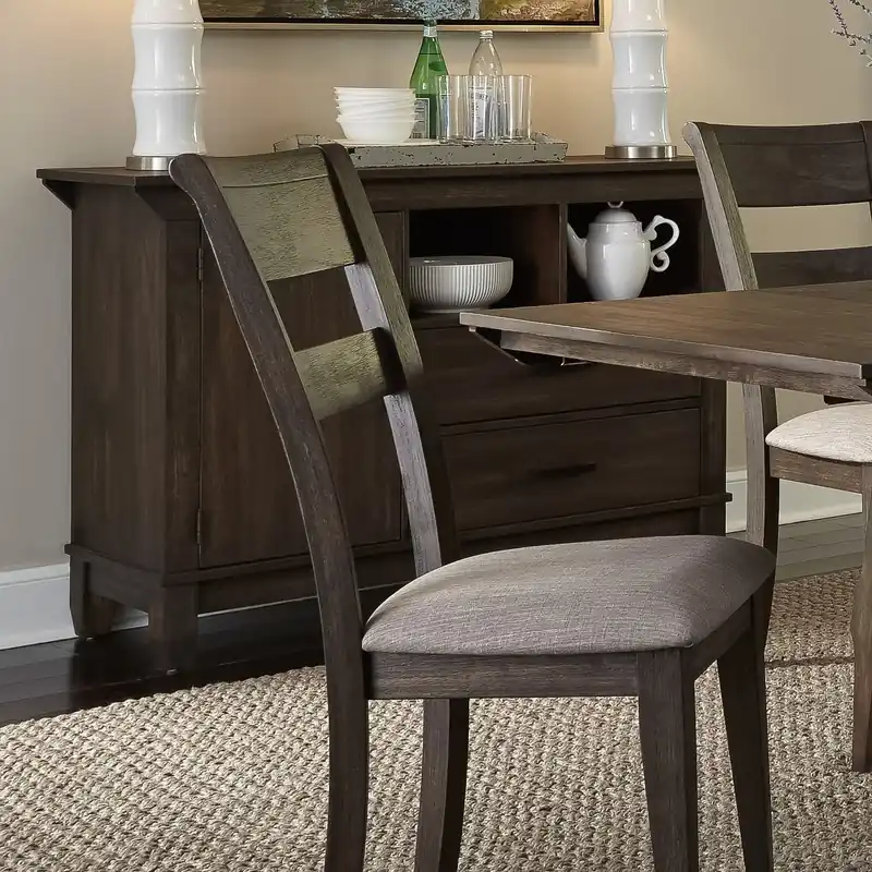 Double Bridge Sideboard in Dark Chestnut - Liberty