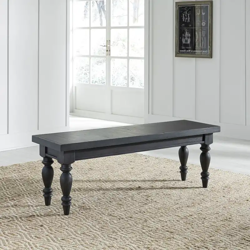Harvest Home Backless Bench (RTA) in Chalkboard - Liberty