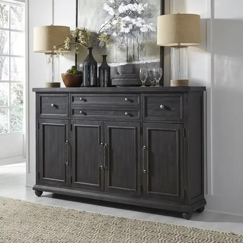 Harvest Home Hall Buffet in Chalkboard - Liberty