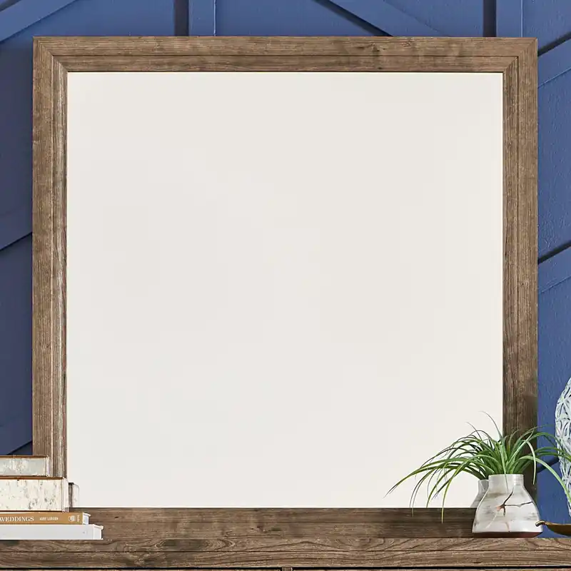 Ridgecrest Mirror in Cobblestone - Liberty