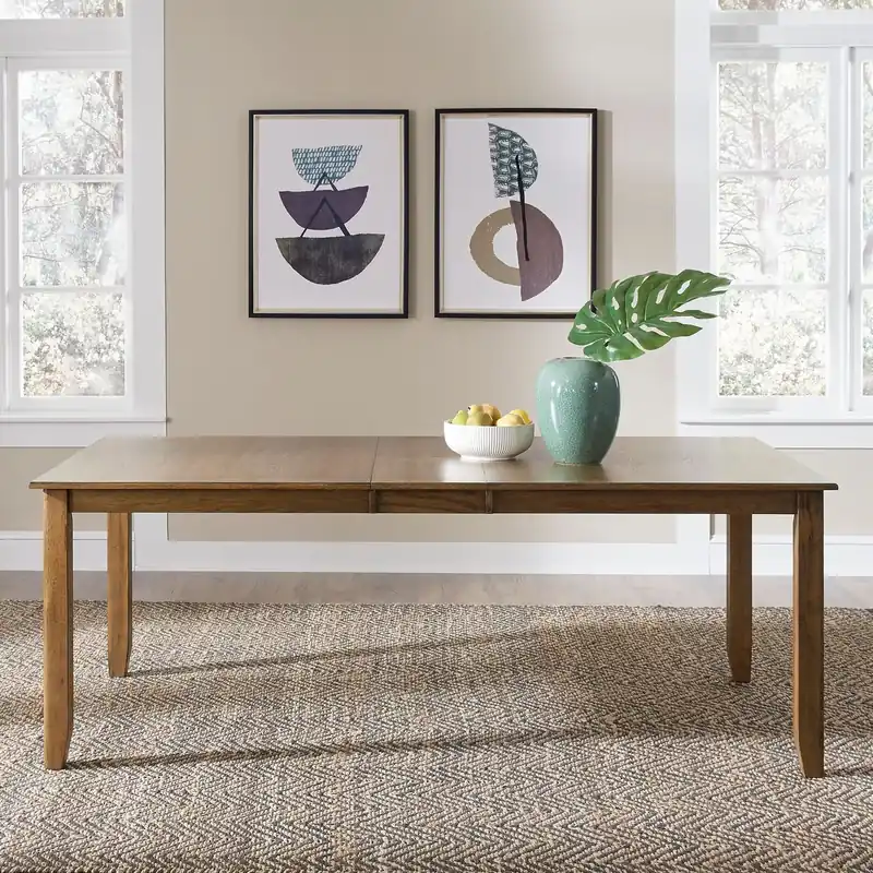 Santa Rosa II Rectangular Leg Table in Antique Honey - Liberty