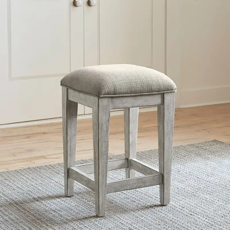 Heartland Console Stool in Antique White - Liberty