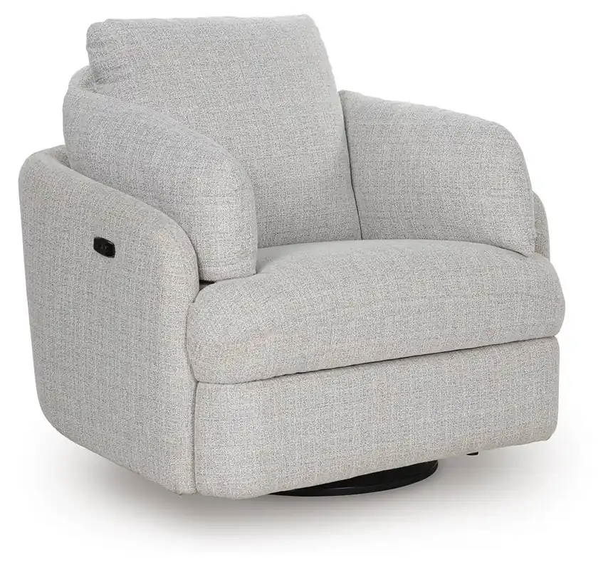Alainmont Next-Gen Nuvella Swivel Power Recliner