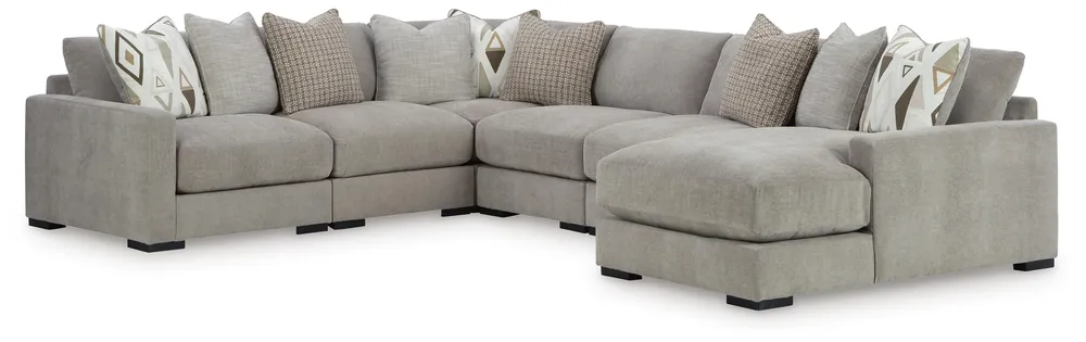 Aslan Court Sectional with Chaise - Ashley Furniture