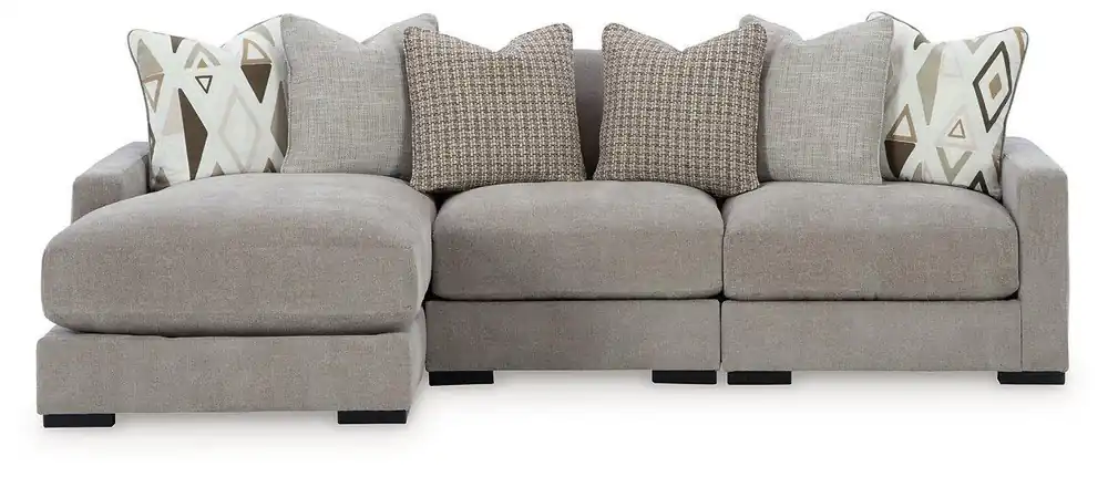 Aslan Court Sofa Sectional with Chaise - Ashley Furniture