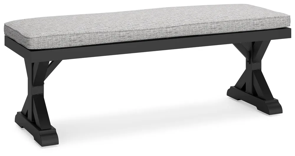Beachcroft Outdoor Bench with Cushion - Ashley Furniture