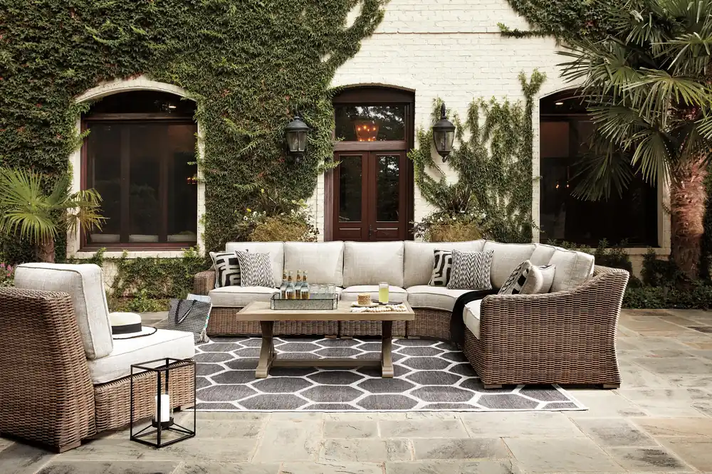Beachcroft Outdoor Seating Set - Ashley Furniture