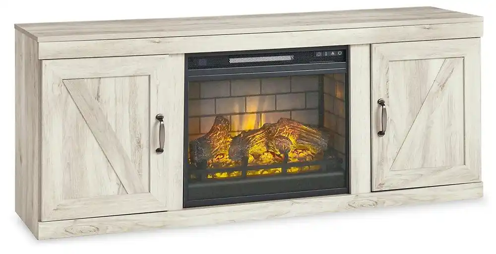 Bellaby TV Stand with Electric Fireplace - Ashley Furniture