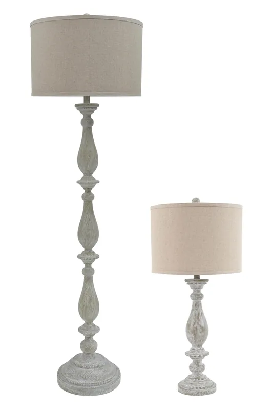 Bernadate Lamp Set - Ashley Furniture