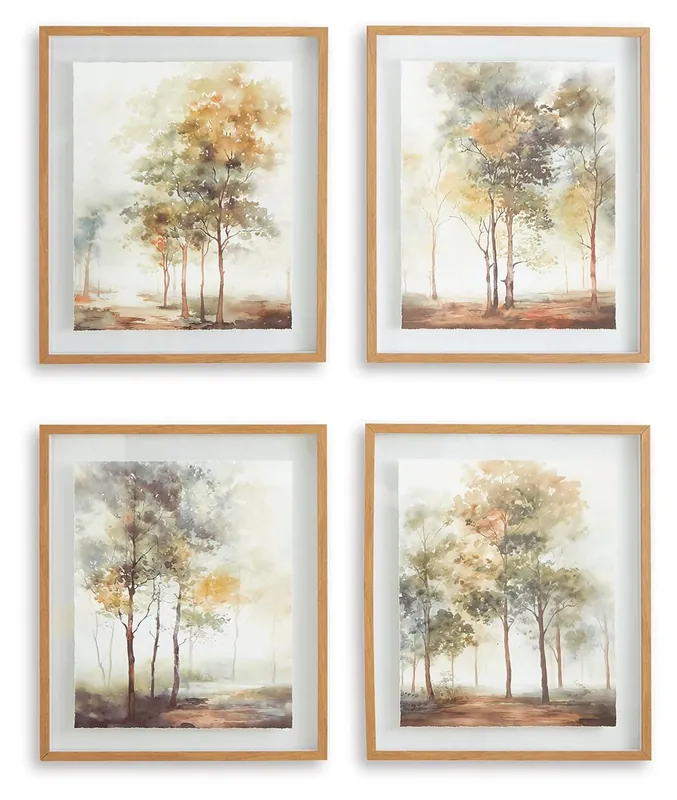 Bryneford Wall Art (Set of 4) - Ashley Furniture