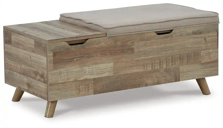 Gerdanet Storage Bench - Ashley Furniture