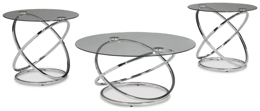 Hollynyx Table (Set of 3) - Ashley Furniture