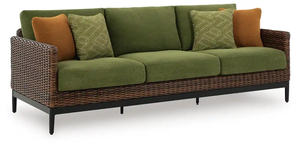 Horizon Hall Outdoor Sofa with Cushion - Ashley Furniture